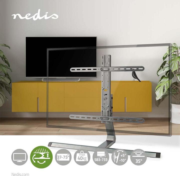 Actual product image Nedis Fully mobile TV stand (Universal, 75", 40 kg)