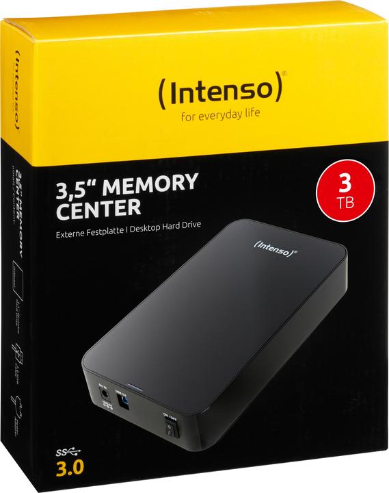 Produktbild Intenso Memory Center 3TB USB 3.0 (3 TB)