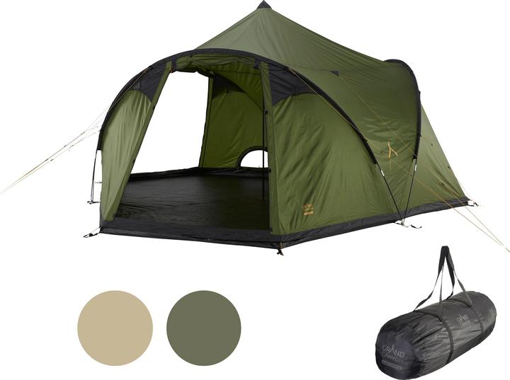 Actual product image Grand Canyon Black Knob 10 (Dome tent, 13.50 kg, 8 persons)