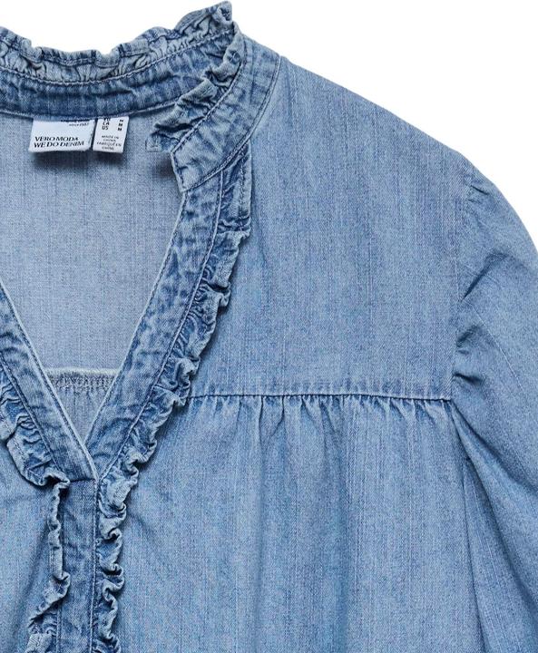 Produktbild Vero Moda VMROSA Kurzes Kleid Jeanskleid (S)