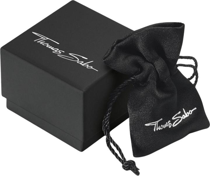 Actual product image Thomas Sabo Tennis bracelet heart with white stones silver (19 cm, Recycled 925 silver)