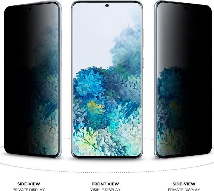 Actual product image Eiger Mountain Glass Black Edge (1 Piece, Samsung Galaxy S20)