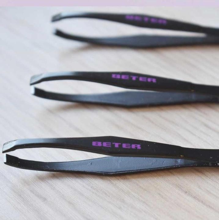 Produktbild Beter PINZA depilar punta recta acero negro