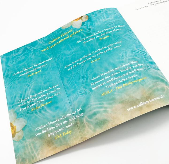 Produktbild It starts with us – Nur noch einmal und für immer (Deutsch, Katarina Ganslandt, Colleen Hoover, Anja Galić, 2023)
