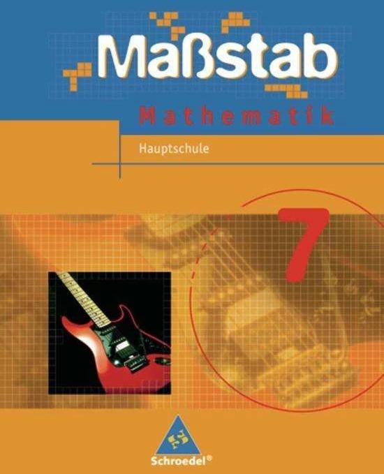 Produktbild Massstab 7. Mathematik. Schülerband. Hauptschule. Niedersachsen, Schleswig-Holstein (Deutsch, Alexander Wynands, Max Schröder, Bernd Wurl, 2006)