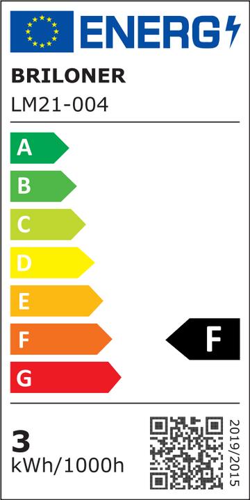 Energy Label Briloner LED clamp luminaire (250 lm, GU10)