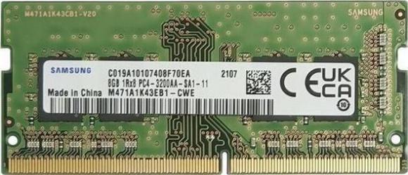 Produktbild Samsung M471A1K43EB1-CWE (1 x 8GB, 3200 MHz, DDR4-RAM, SO-DIMM)