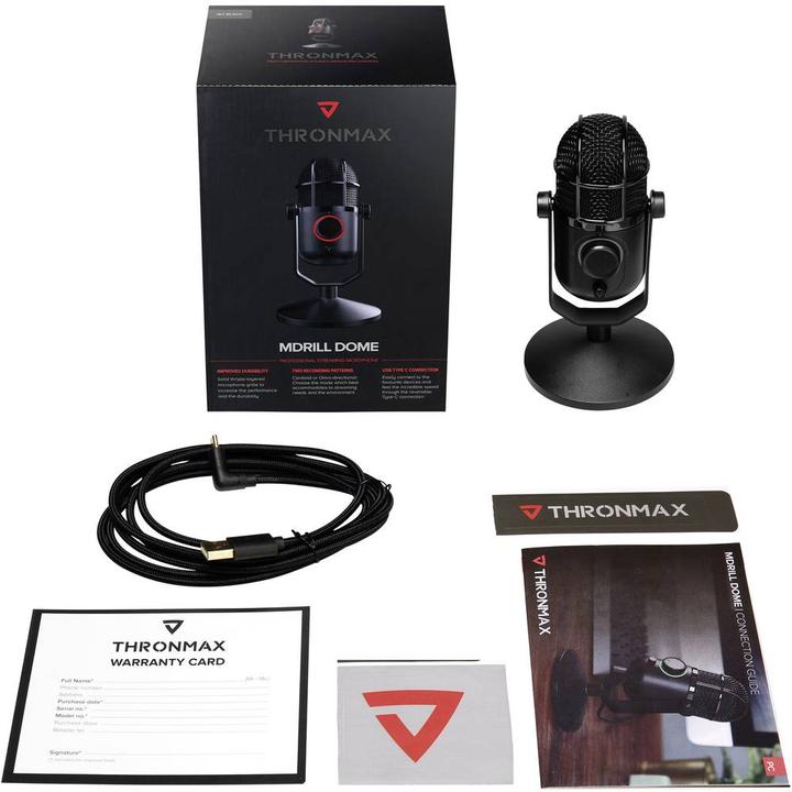 Immagine prodotto Thronmax Microfono a condensatore a cupola Mdrill