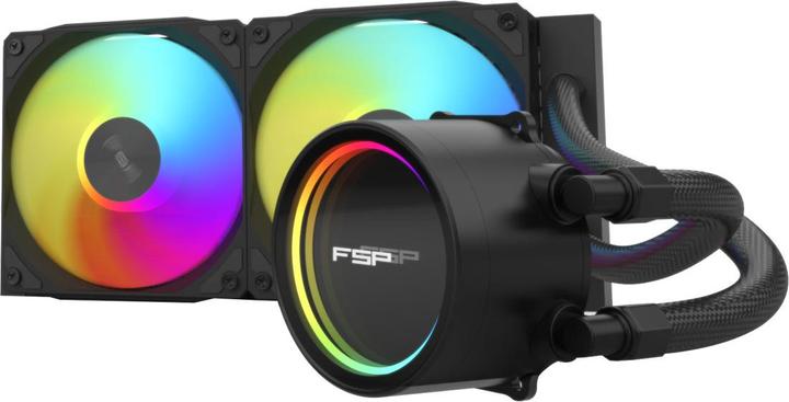 Actual product image Fortron FSP WAK AE24 B 240mm LGA:1851/AMD:AM5 ARGB All-in-One Black retail