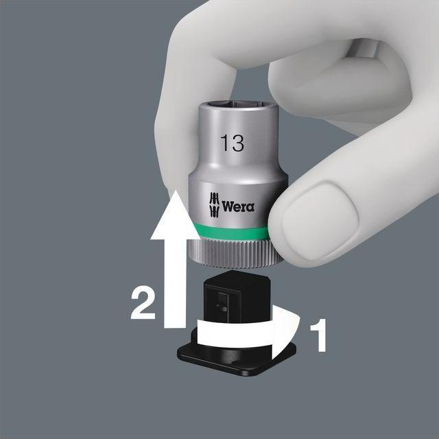 Produktbild Wera 8100 SA 8 Zyklop Metal-Knarrensatz (13 mm)