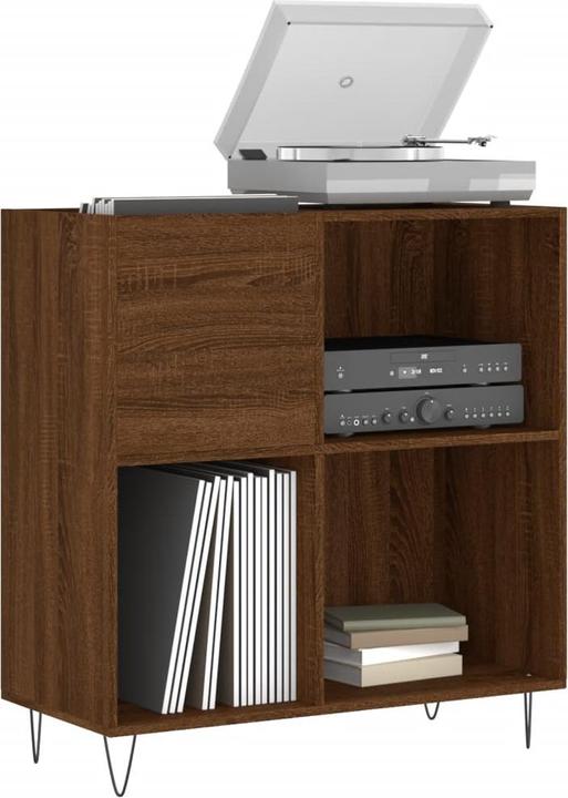 Actual product image VidaXL Plattenschrank Braun Eichen-Optik 84,5x38x89 cm