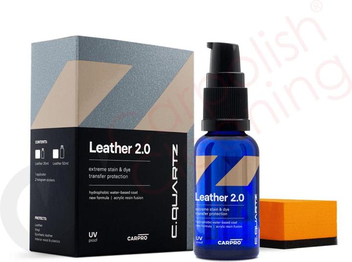 Produktbild CarPro CQuartz Leather & Vinyl (30 ml)