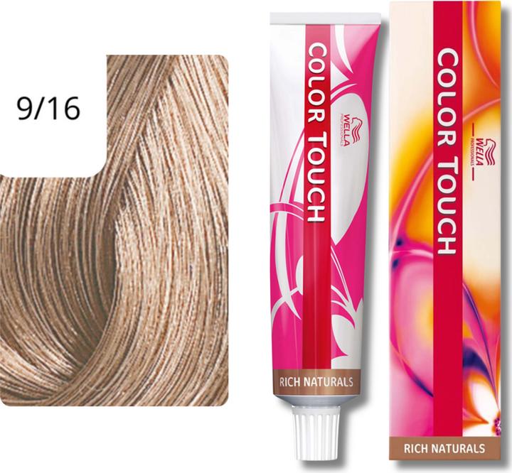 Actual product image Wella Color Touch Rich Naturals 9/16 hair color (9, 16)