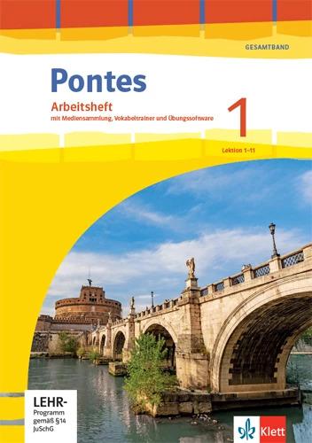 Image du produit Pontes Gesamtband 1. Arbeitsheft mit Vokabeltrainer 1. Lernjahr (Allemand, Latin, 2020)
