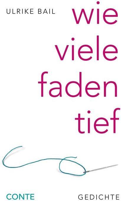 Immagine prodotto wie viele faden tief (Tedesco, Ulrike Bail, 2020)