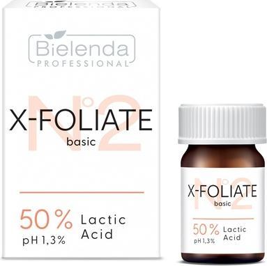 Actual product image Bielenda Professional X-Foliate Basic Lactic Acid 50 5ml (Cleansing lotion, 5 ml)