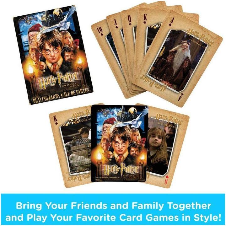Produktbild Aquarius HARRY POTTER - A l'école des Sorciers - Jeu de cartes (Englisch)