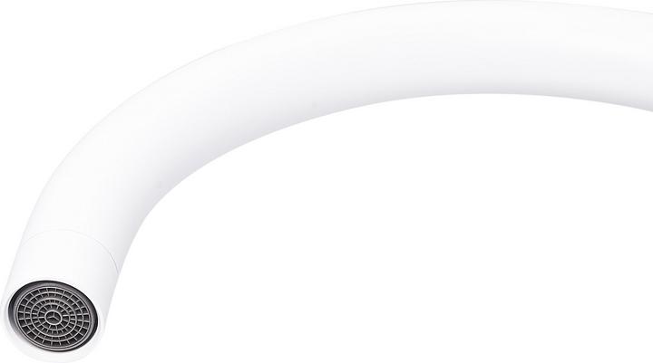 Actual product image Beliani Bath mixer free-standing matt white TUGELA