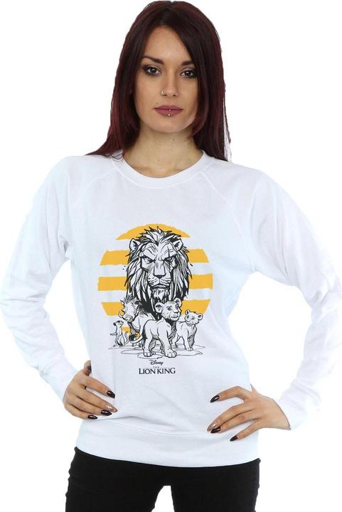 Actual product image Disney Womens/Ladies The Lion King Movie Group Sweatshirt (XL)