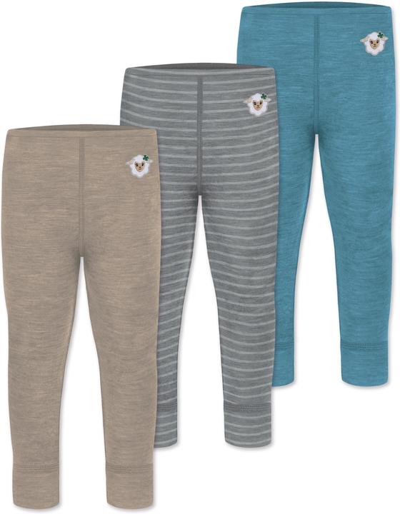 Beige, Grau, Blau