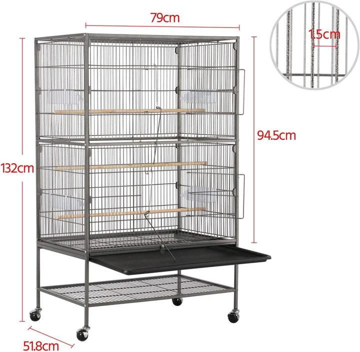 Produktbild Yaheetech Vogelvoliere