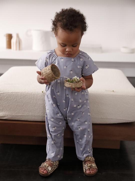 Produktbild Vertbaudet Mädchen Baby Overall mit Schmetterlingsärmeln (104)