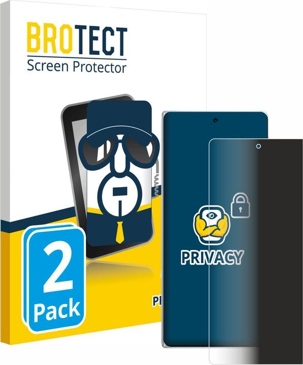 Produktbild BROTECT Sichtschutzfolie Anti-Spy Privacy Folie Blaulicht-Schutz (2 Stück, Vivo X Fold)