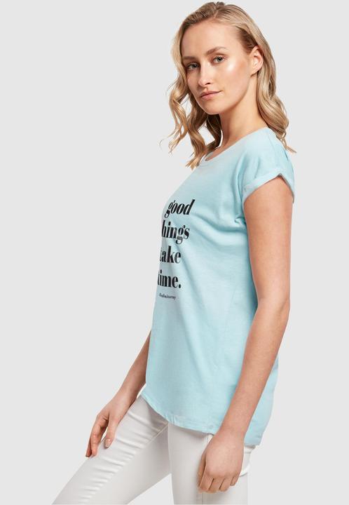 Actual product image Merchcode Ladies Good Things Take Time T-Shirt - 117487 (XL)