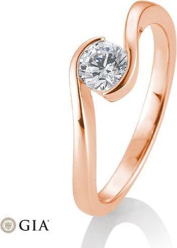 Image du produit Breuning Bague swing 0,40-0,60 ct. (48, Or 585/14 K)