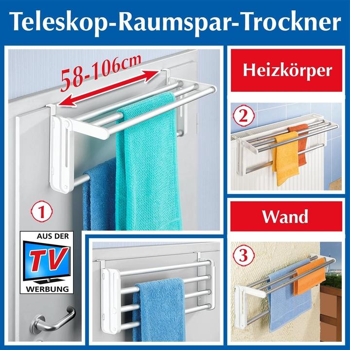 Actual product image Wenko Room-saving dryer, for radiators