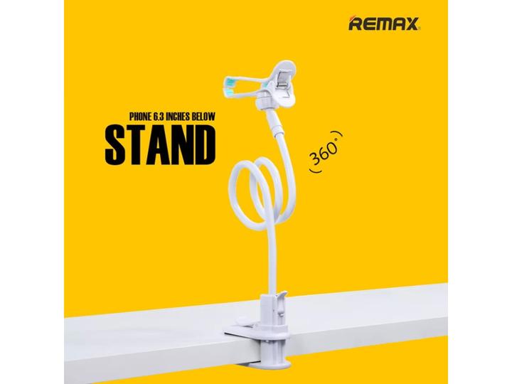 Actual product image Remax Phone Stand Gooseneck Mobile Phone Table Holder