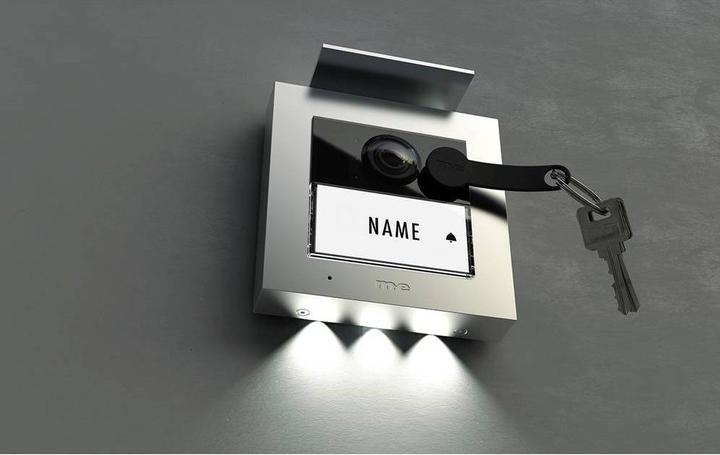 Actual product image Modern-Electronics m-e VS-21 S Vistasmart Video Door Intercom LAN, WLAN Outdoor (Wi-Fi)