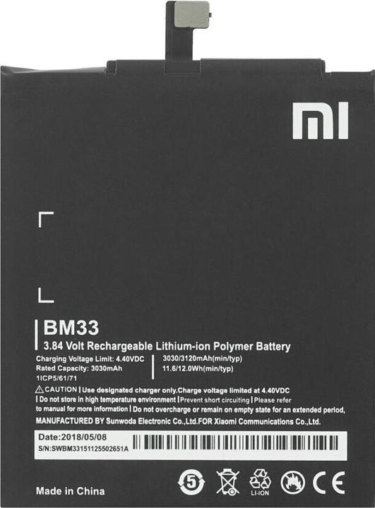 Actual product image OEM Battery for Xiaomi Mi 4i / X9 BM33