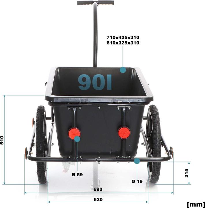 Actual product image Wiltec Cargo trailer
