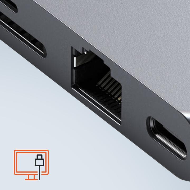 Actual product image Satechi Pro Hub Max (USB-C, 8 Ports)