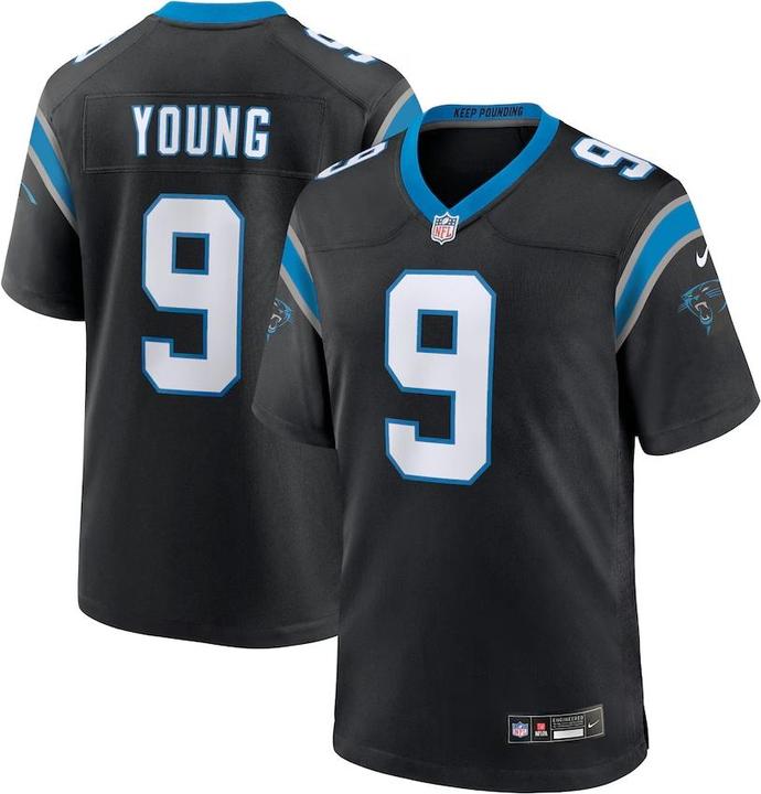 Image du produit Nike Carolina Panthers Home Game Jersey Young 9 L (L)