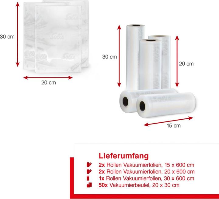 Image du produit Solis Film de mise sous vide (10 x)