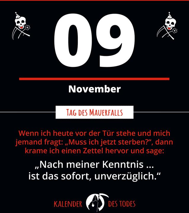 Produktbild Der schwarze Kalender (Harter Einband, Deutsch)