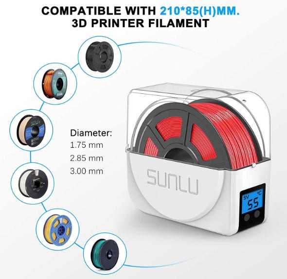 Produktbild Sunlu S1 Plus Filamenttrockner