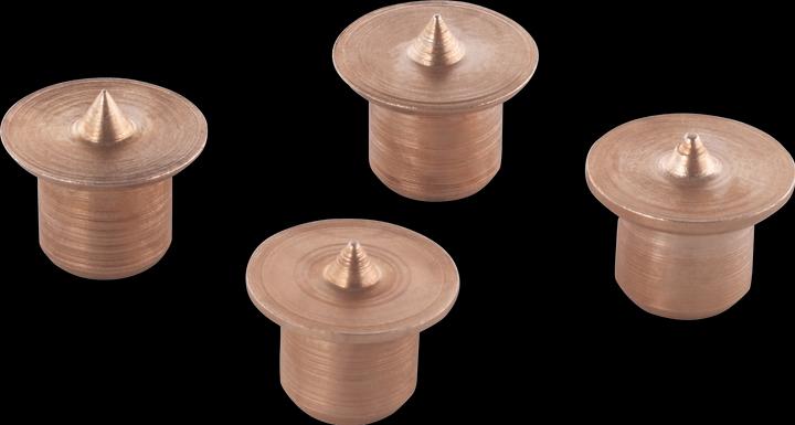 Immagine prodotto wolfcraft 4 Punti centrali - Punti di marcatura per tasselli, Ø 8 mm (4 pz.)