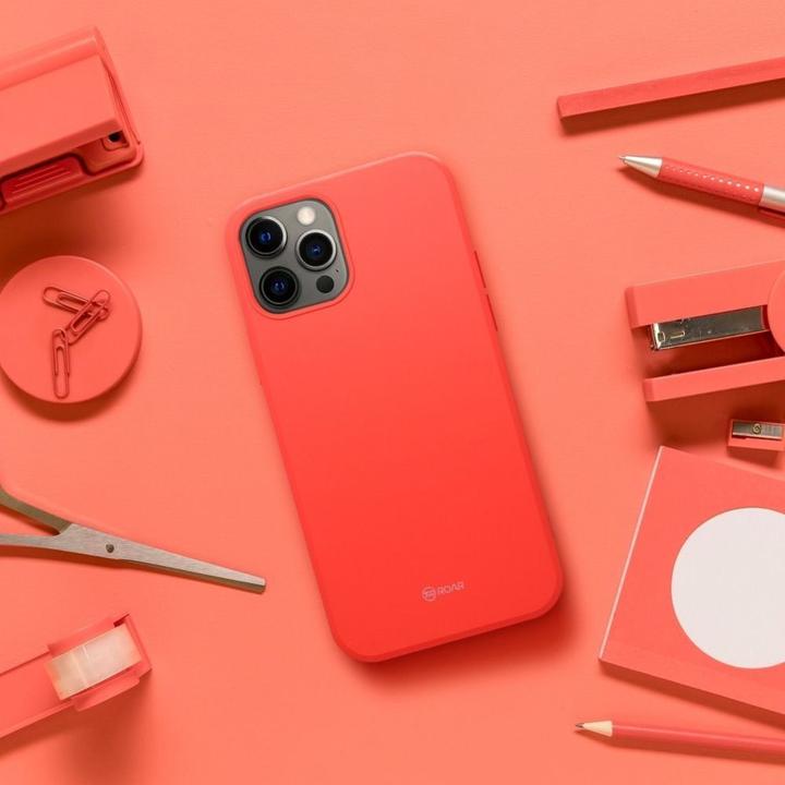 Immagine prodotto Partner Telecom Pannello posteriore Roar ROAR custodia COLORFUL JELLY per IPHONE XR rosa pesca (Apple iPhone XR)