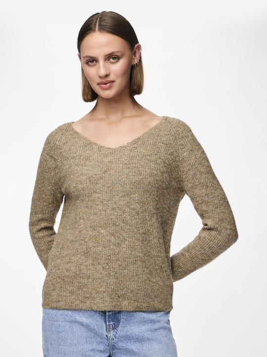 Actual product image Pieces V-neck knit sweater (XS)