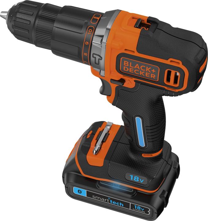 Actual product image Black & Decker Battery Impact Drill Smart Tech (Rechargeable battery operated)