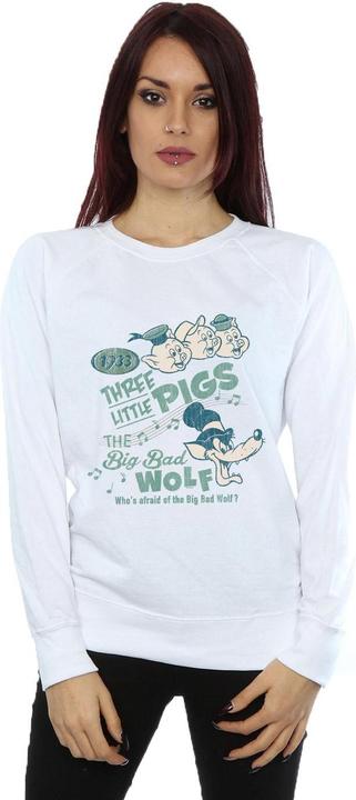 Immagine prodotto Disney Three Little Pigs Who's Afraid Of The Big Bad Wolf Felpa Donna (XXL)