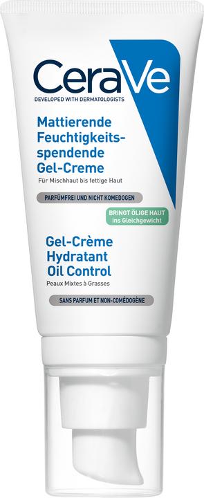 CeraVe Feuchtigkeitsspendende Gel-Creme (52 ml, Gesichtsgel, 24h Creme)