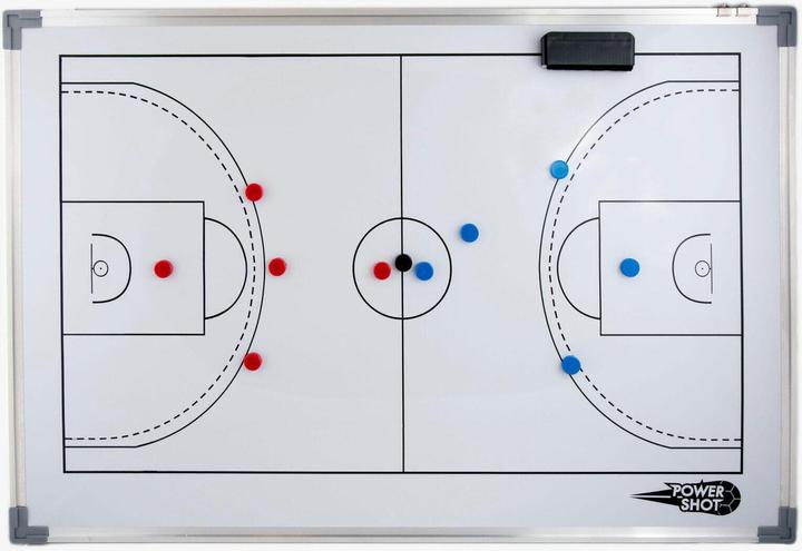 Immagine prodotto Power Shot Lavagna tattica magnetica per basket Powershot