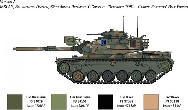 Produktbild 1:35 M60A-3 Kampfpanzer