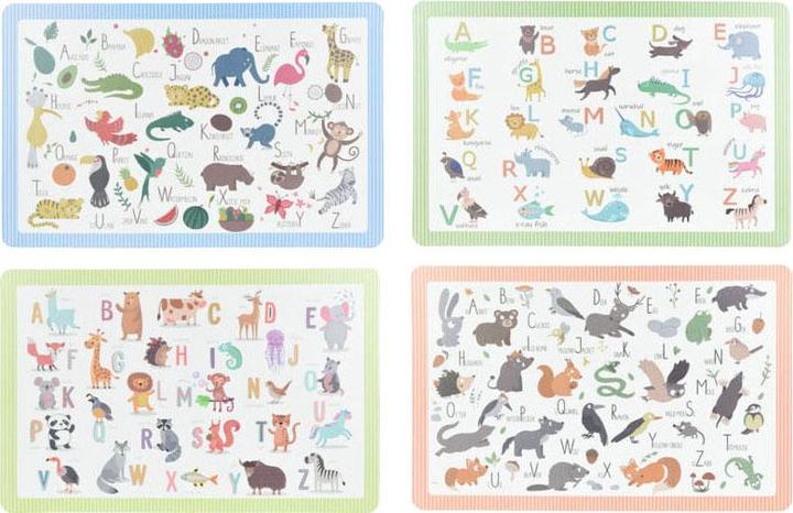 Immagine prodotto Tovaglietta animali, 12 pezzi.