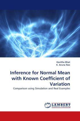 Actual product image Inference for Normal Mean with Known Coefficient of Variation (German, Kavitha Bhat, K. Aruna Rao, 2011)