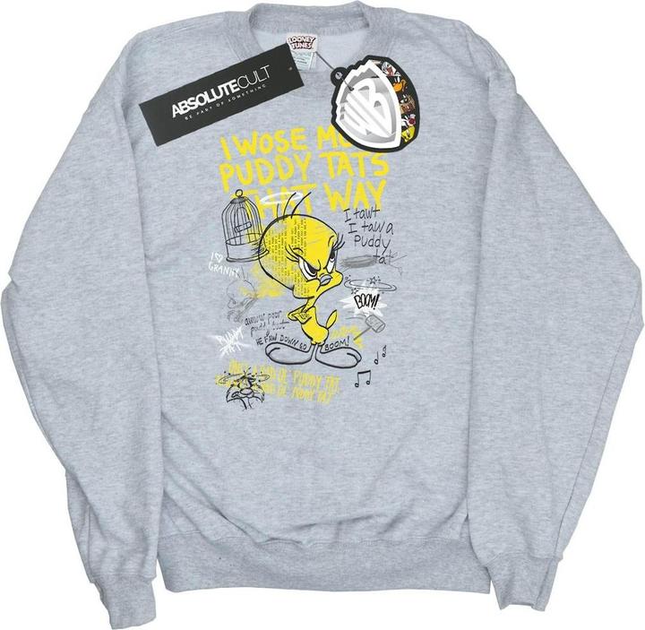 Looney Tunes Tweety Pie More Puddy Tats Sweatshirt